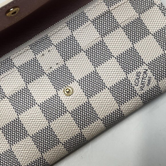 Louis Vuitton Emilie Wallet Damier Azur - Picture 5 of 11
